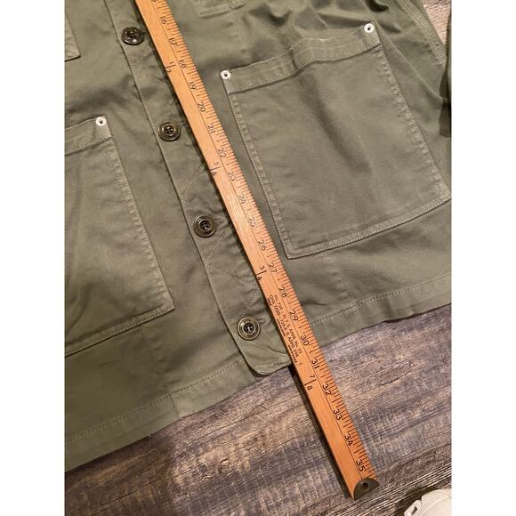 Kith Overdyed Canvas Willoughby Chore Jacket olive - Picture 4 of 7